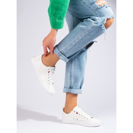 Big Star JJ274001 vita sneakers för kvinnor 1