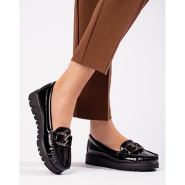 W. Potocki Lackade dam loafers Potocki svart 1