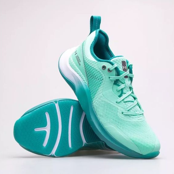 Under Armour Hovr Omnia Skor W 3026204-301 grön 1