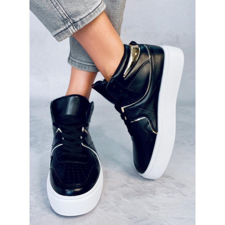 Erva Black high-top sneakers svart 2