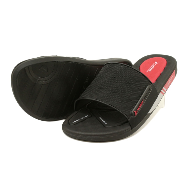 Rider 11970 Ad251 gel tofflor för män svart 4