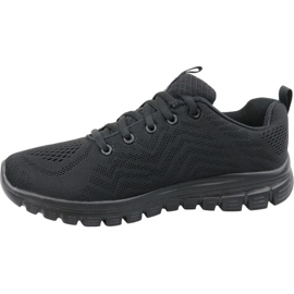 Skechers Graceful Get Connected W 12615-BBK svart 1