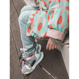 Sportskor för barn Memory Foam System Big Star LL374219 Rosa-Grön 1