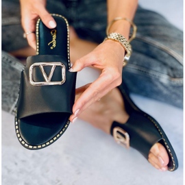 BM Tonya Black damtofflor svart 2