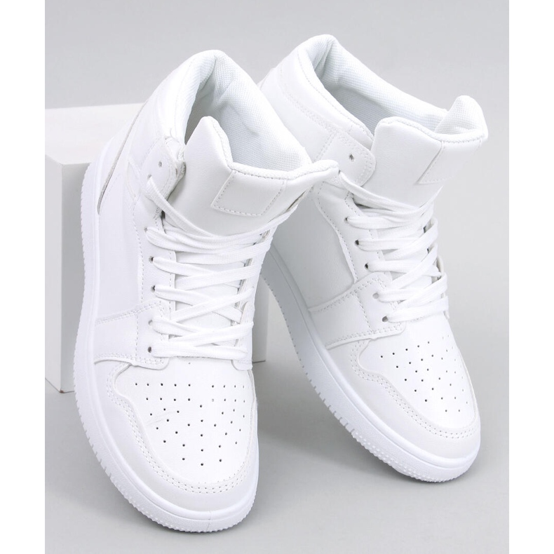 BM Harris White high-top sneakers vit 1