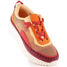 Intermax Bekväma damsportskor på flerfärgsplattformen Bagatt LL293129 orange 1