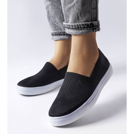 PA1 Svarta slip-on sneakers från D'Aubigné 1