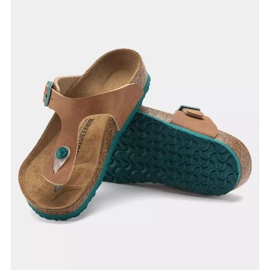 Birkenstock Gizeh Bs Jr 1024337 tofflor brun 1