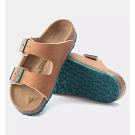 Birkenstock Arizona Bs Jr 1023406 tofflor brun 2