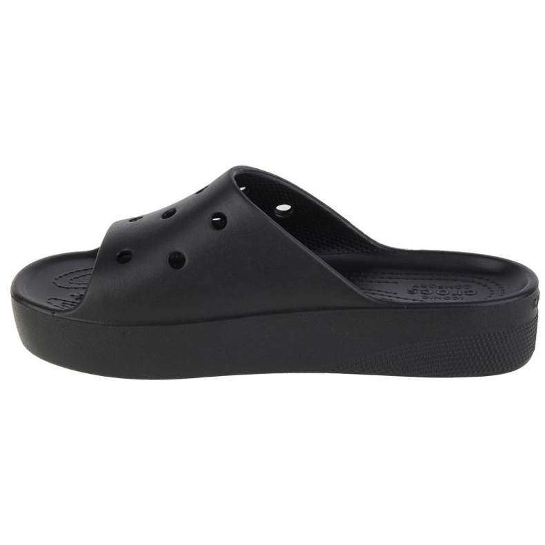 Crocs Classic Platform Slide W 208180-001 svart 1