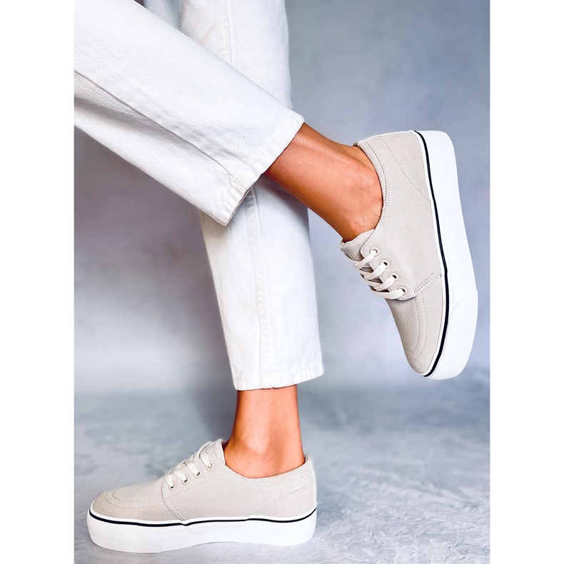 BM Ming Beige damsneakers 2