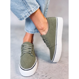 BM Ming Green damsneakers grön 1