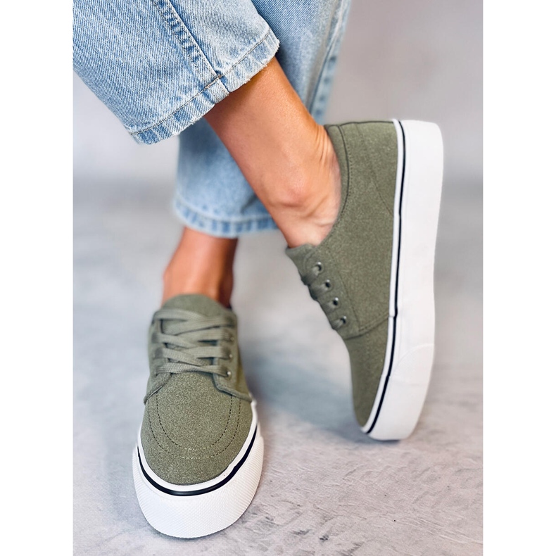 BM Ming Green damsneakers grön 1