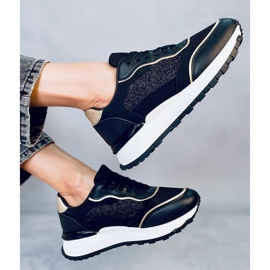 Breland Black damsneakers svart 1