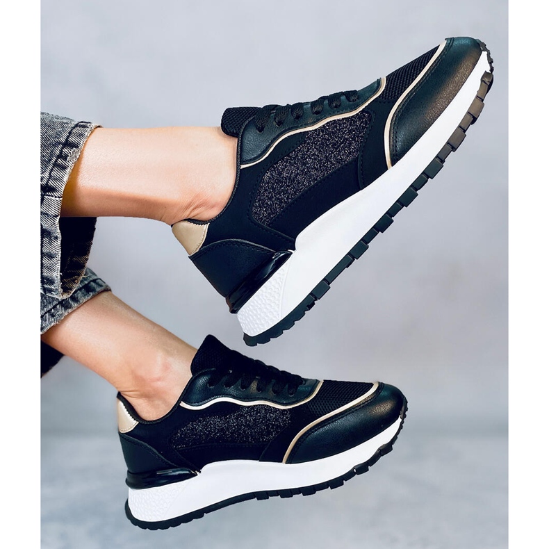 Breland Black damsneakers svart 1