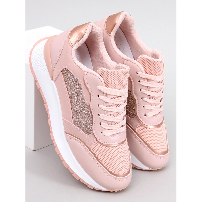 BM Breland Pink damsneakers rosa 1