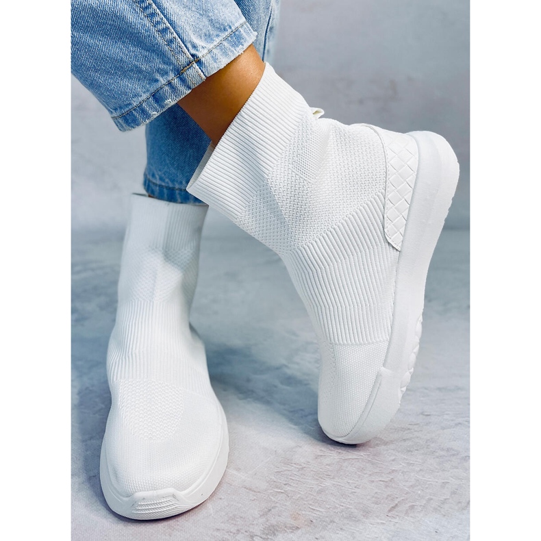 Ervin White socksneakers vit 2