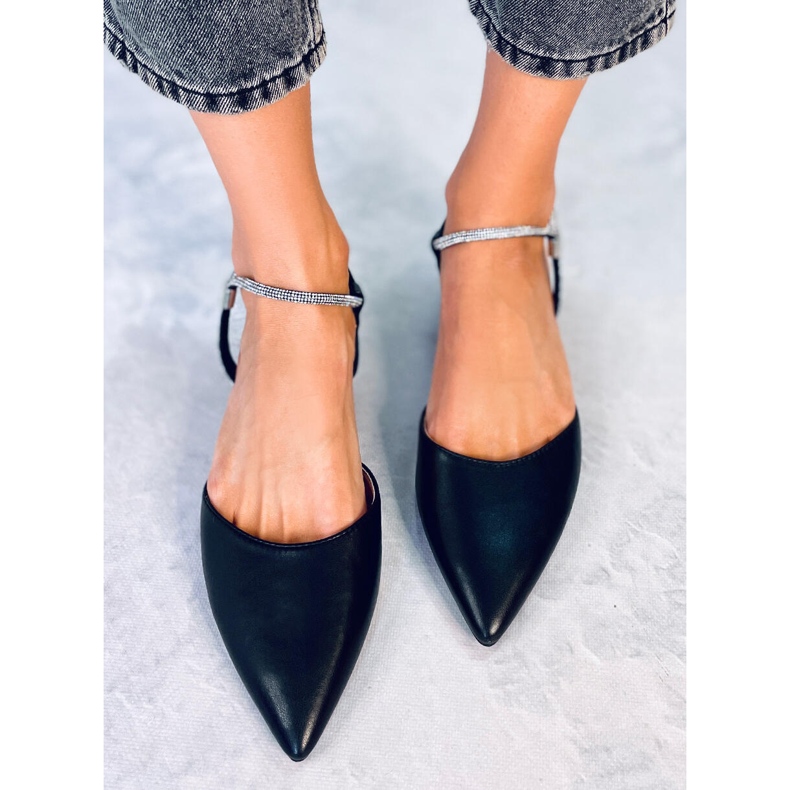 PA1 Durie Svarta balettkläder med öppen klack 2