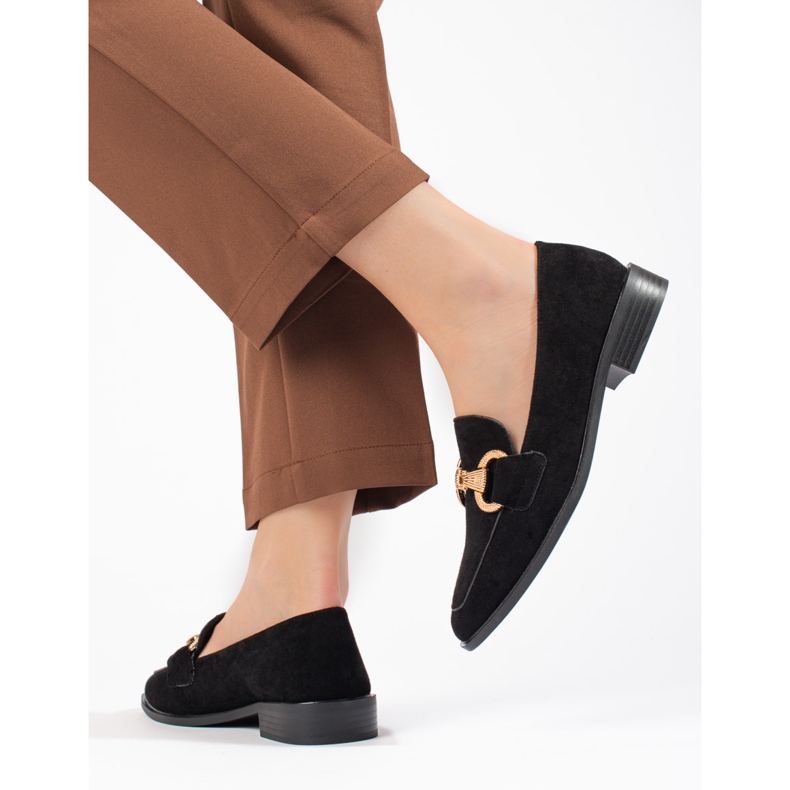 Seastar Shelovet mockamockasiner för kvinnor, svart 2