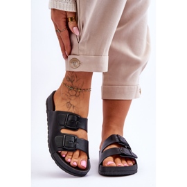 Platformtofflor dam Svart Vertigo 1