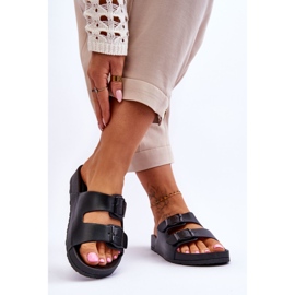 Platformtofflor dam Svart Vertigo 2