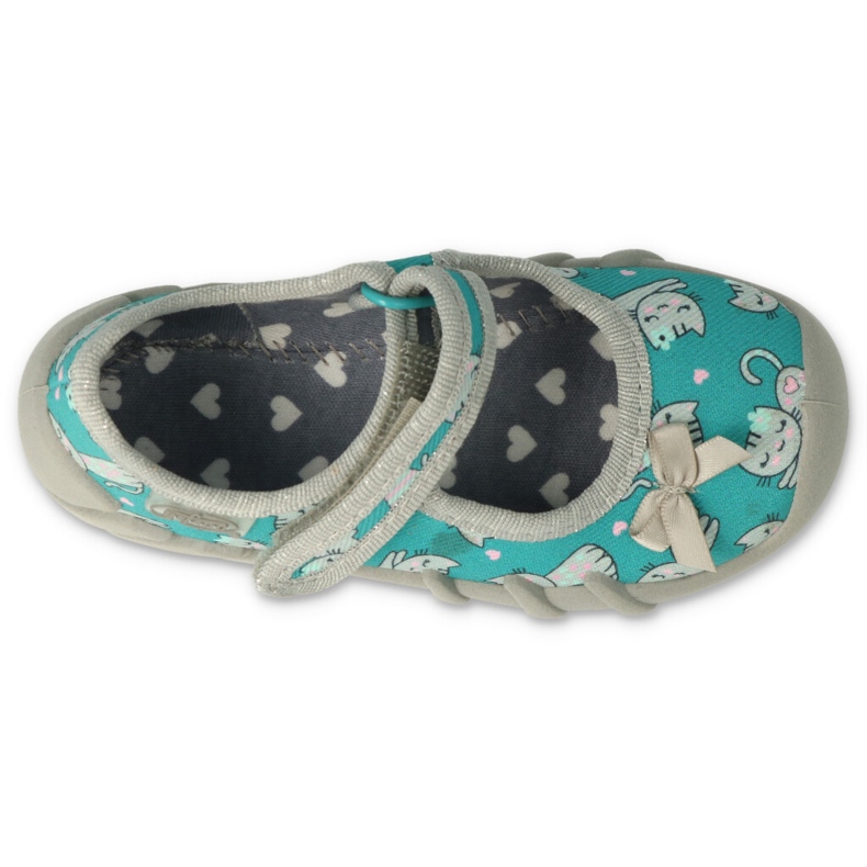 Befado barnskor speedy 109P238 grå grön 3