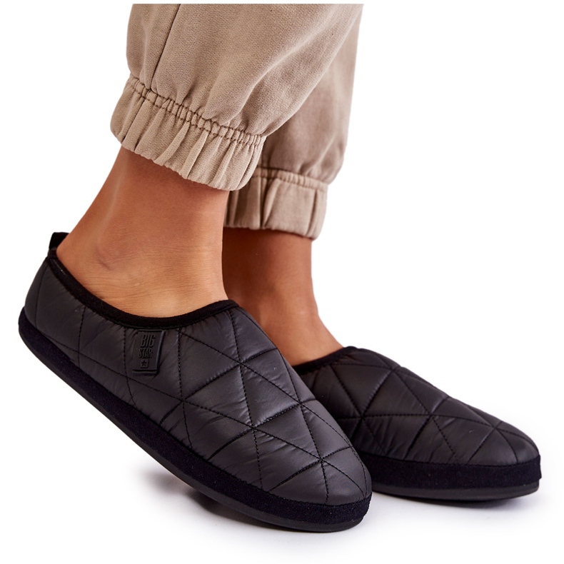 Isolerade tofflor dam Big Star KK274606 Svart 4