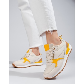 Damsportskor Shelovet beige 1