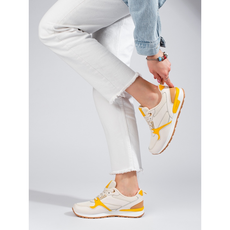 Damsportskor Shelovet beige 2