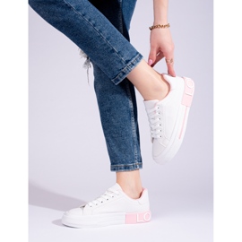 Shelovet klassiska vita sportskor 1