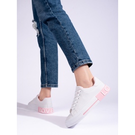 Shelovet klassiska vita sportskor 2