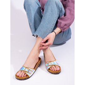 Shelovet gula holografiska korkreglage 1