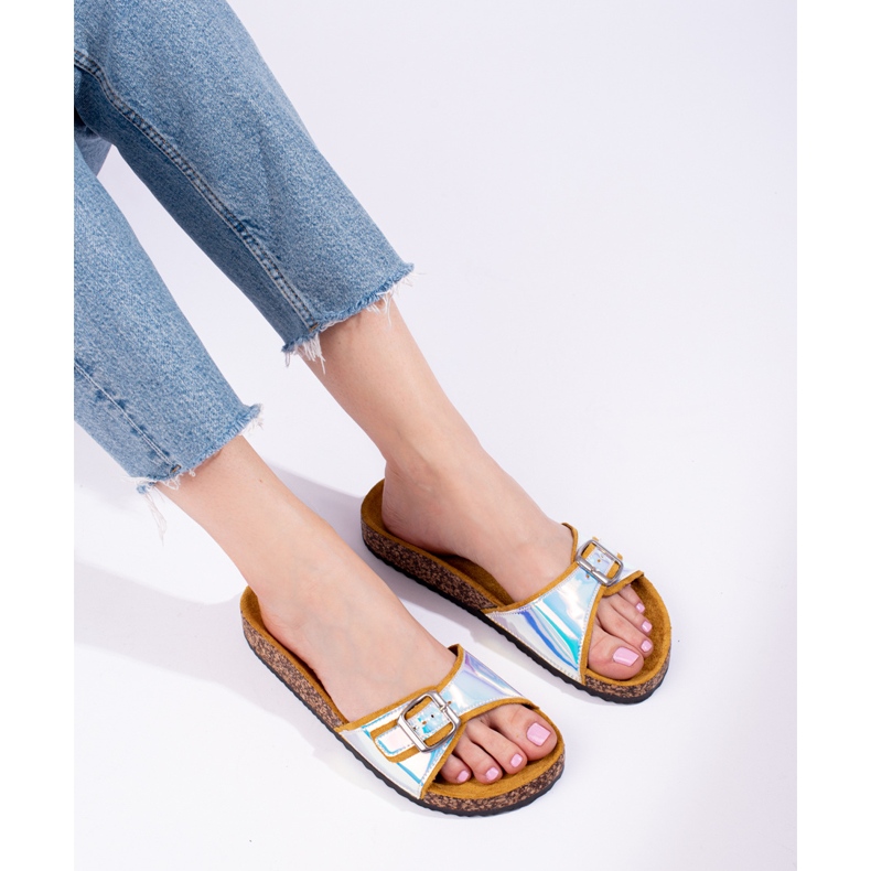 Shelovet gula holografiska korkreglage 2