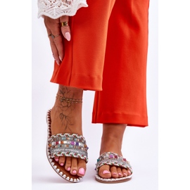 Damsandaler Vita Bellisa silver- 1