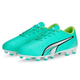 Puma Ultra Play FG/AG Jr 107233 03 fotbollsskor grön grön 1