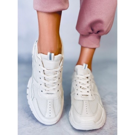 Beige sportskor för kvinnor VL122P Beige 2