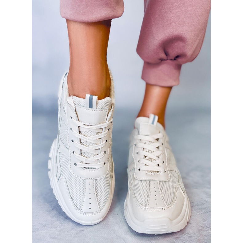 Beige sportskor för kvinnor VL122P Beige 2