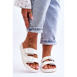 Platformtofflor för kvinnor Vit Vertigo 1