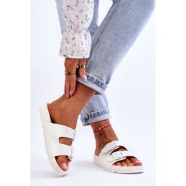 Platformtofflor för kvinnor Vit Vertigo 2