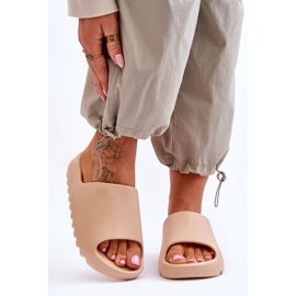 PS1 Fashionabla plattformstofflor Beige Estella 2