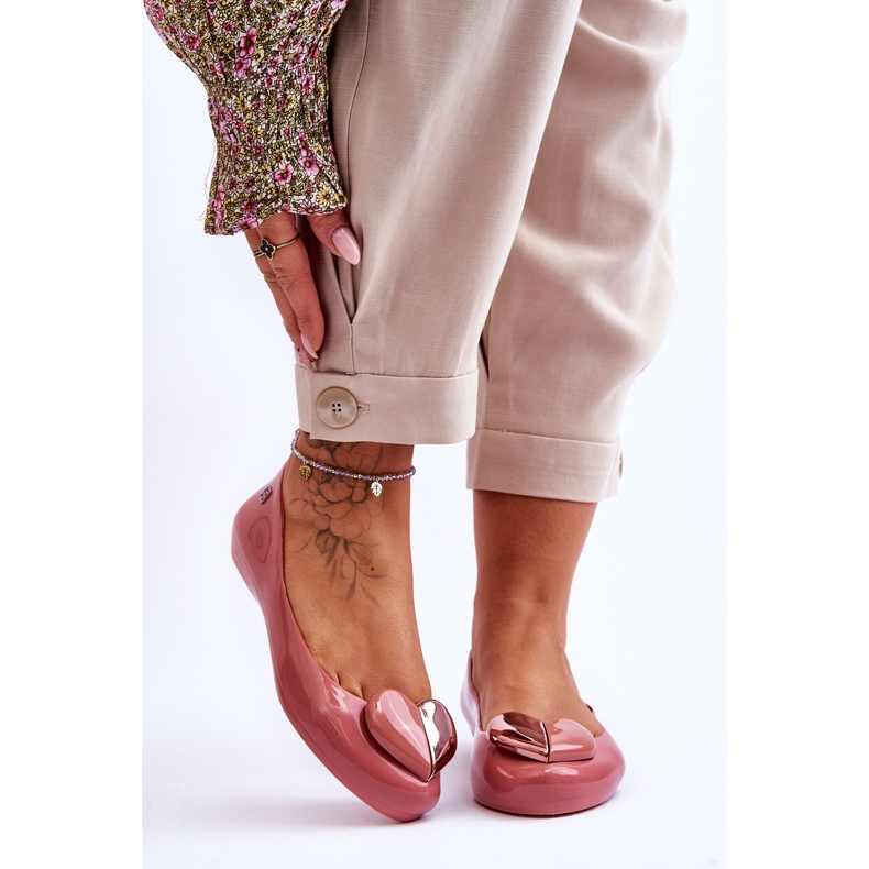 ZAXY Ballerinor för kvinnor med hjärta LL285028 Rosa 1