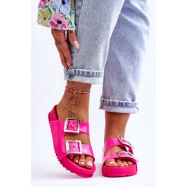 Släta tofflor dam ZAXY HH285160 Fuchsia rosa 1