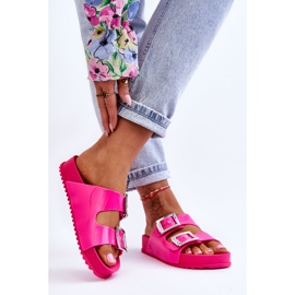 Släta tofflor dam ZAXY HH285160 Fuchsia rosa 2