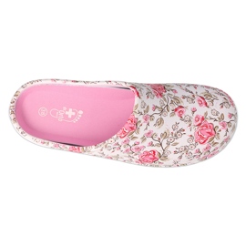 Befado damskor - blomma 1 154D104 vit 1