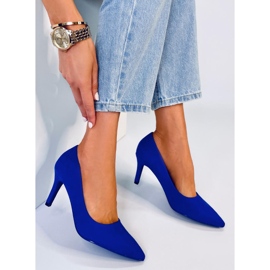 BM Klassiska Eurielle Blå högklackade damskor 1