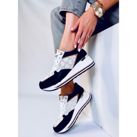 Greer Black wedge sneakers svart 2