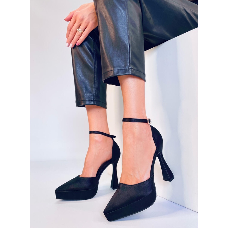 BM Carlie Black plattformspumpar svart 1