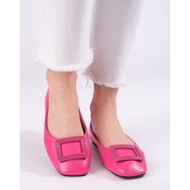 Rosa ballerinor för kvinnor med Shelovet-dekoration 1