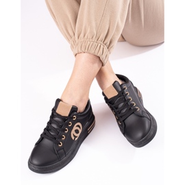 Svarta Shelovet sportskor för kvinnor 1