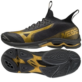 Mizuno Wave Lighting Neo2 M V1GA220241 volleybollskor svart svart 1